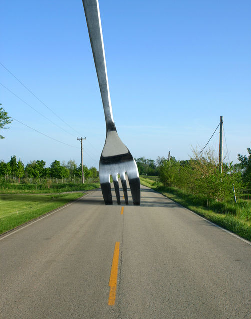 Fork in the road, naturally